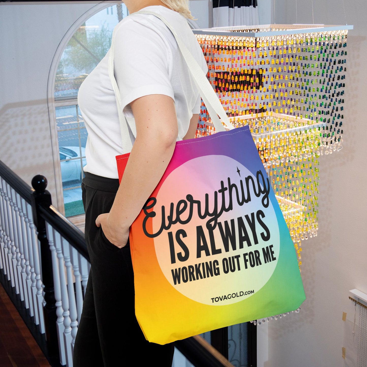 Everything Is Always Working Out For Me Tote BagTote Bag