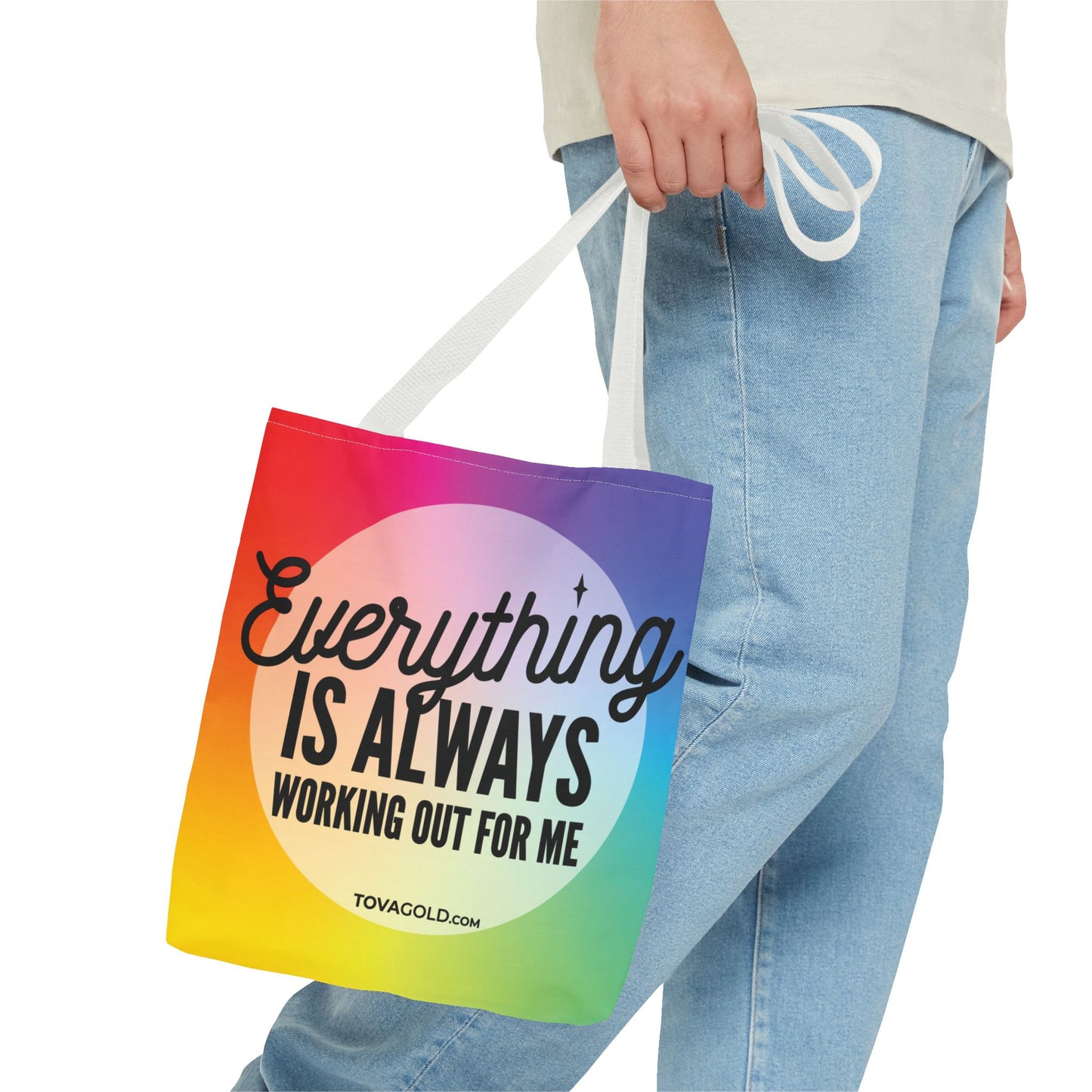Everything Is Always Working Out For Me Tote BagTote Bag