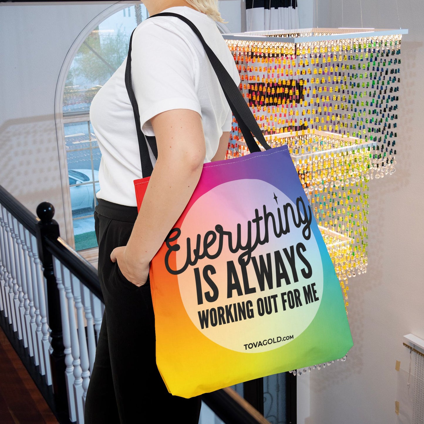 Everything Is Always Working Out For Me Tote BagTote Bag