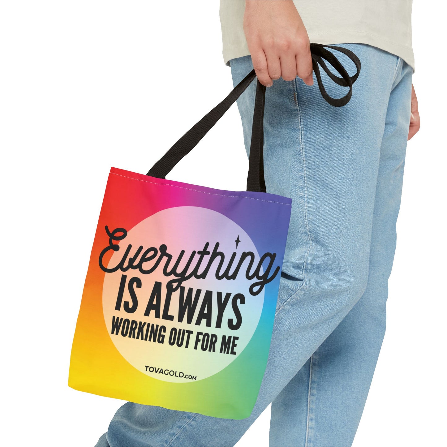 Everything Is Always Working Out For Me Tote BagTote Bag