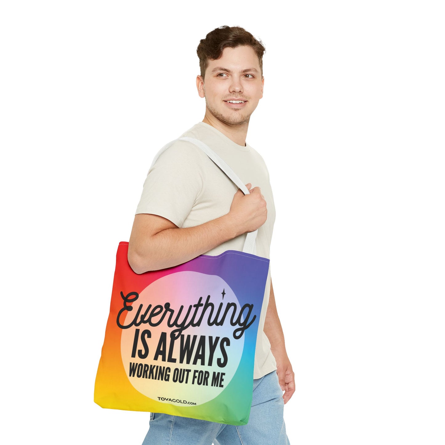 Everything Is Always Working Out For Me Tote BagTote Bag